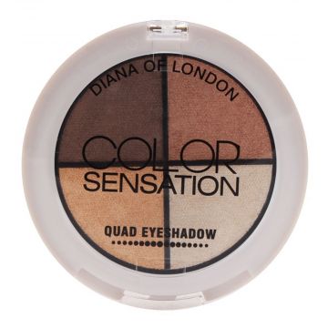 Diana Of London Color Sensation Quad Eyeshadow 05 Autumn
