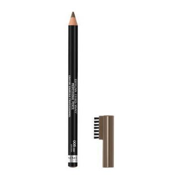 Rimmel Brow This Way Professional Brow Pencil - 005 Ash Brown - 3616302476398