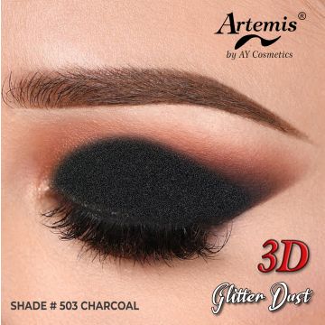 Artemis Glitter Dust Square - 503 Charcoal