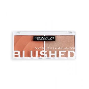 Makeup Revolution Relove Colour Play Blushed - Duo Queen - 5057566479233