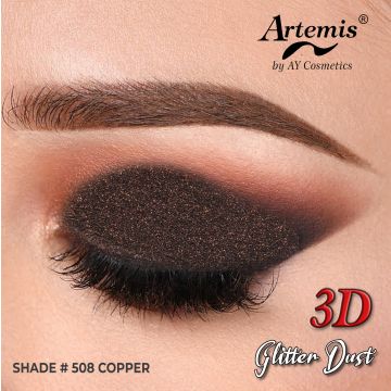 Artemis Glitter Dust Square - 508 Copper