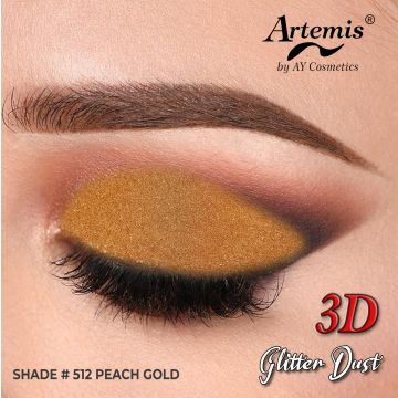 Artemis Glitter Dust Square - 512 Peach Gold
