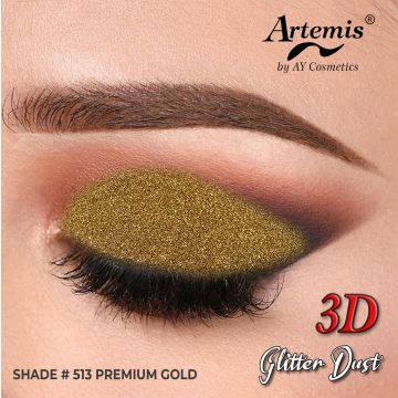 Artemis Glitter Dust Square - 513 Premium Gold