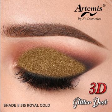 Artemis Glitter Dust Square - 515 Royal Gold