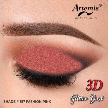 Artemis Glitter Dust Square - 517 Fashion Pink