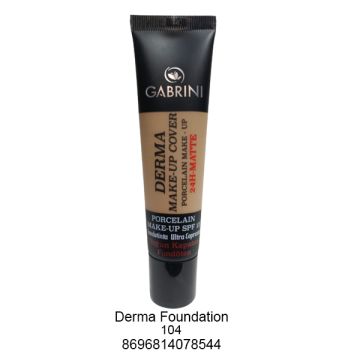 Gabrini Derma Makeup Cover Foundation #104 - 40ml - 8696814078544