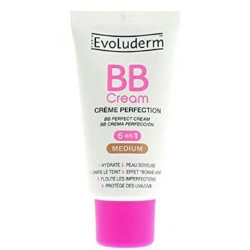 Evoluderm BB Cream 6x1 Medium - 50ml