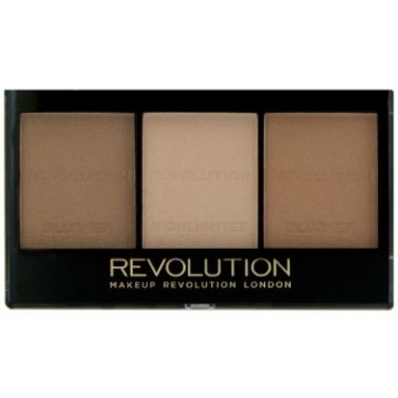Makeup Revolution Ultra Brightening Contour Kit - Ultra Light/Medium C04