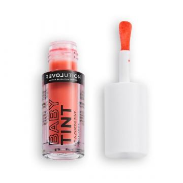 Makeup Revolution Relove Baby Tint Coral Lip & Cheek Tint - 5057566518253