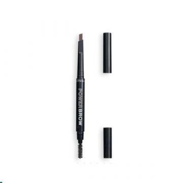 Makeup Revolution Relove Power Brow Pencil - Dark Brown - 5057566479769