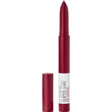 Maybelline Superstay Ink Crayon Lipstick - 55 Make It Happen - 1758 - 6902395737421