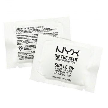 NYX On The Spot Makeup Brush Wipes (MBC03) - MB