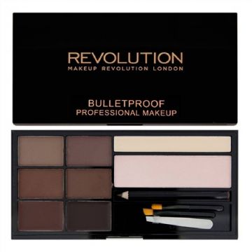  Makeup Revolution Ultra Brow Palette - Medium to Dark 