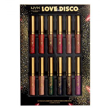 NYX Love Lust Disco Slip Tease Lip Lacquer Vault - LLDSTLLV01 - 800897194109