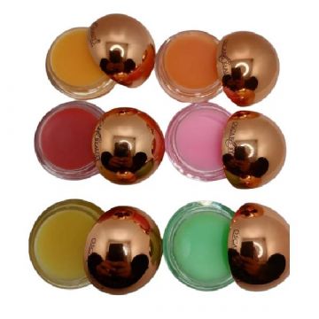 Oscar Beauty Lip Balm - 3 Pairs 6 Colors