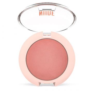 Golden Rose Nude Look Face Baked Blusher - Peachy Nude