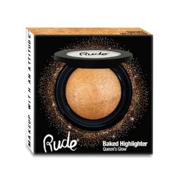 Rude Baked Highlighter - 87855 Queen's Glow - j4g