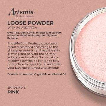 Artemis Loose Powder - Pink 6